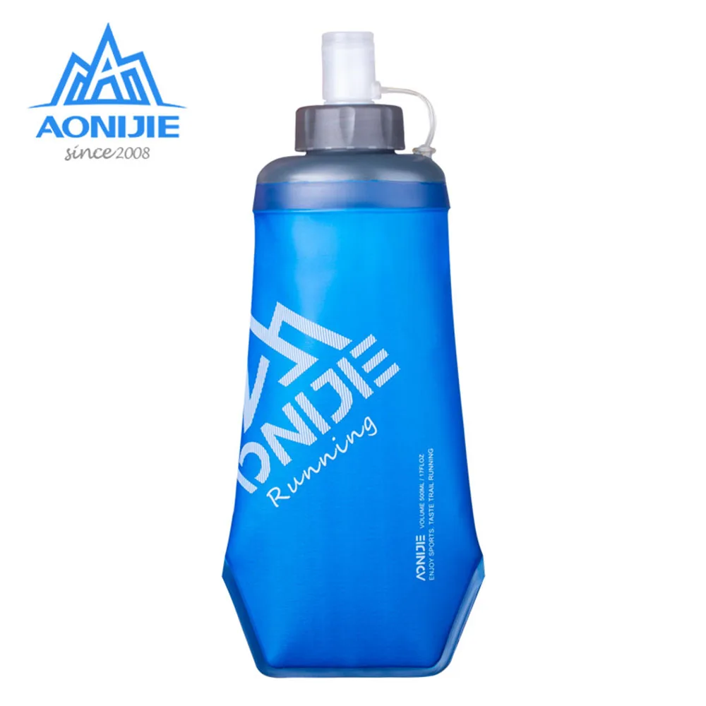 AONIJIE 420ml 500ml Outdoor Sports Hydration Bladder Heat Preservation Kettle Water Bottle For Running Hiking Cycling