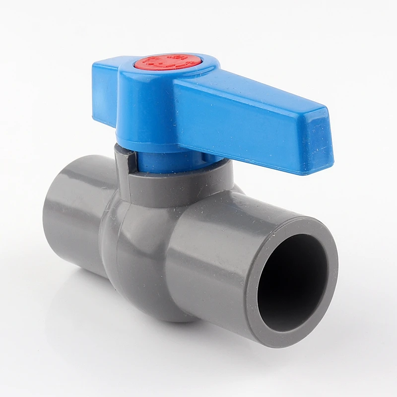 ID 20/25/32/40/50/63 millimetri Tubo IN PVC Valvole a Sfera di Acqua Sistema di Irrigazione tubo di drenaggio Rapido Valvola di Connettore del Tubo