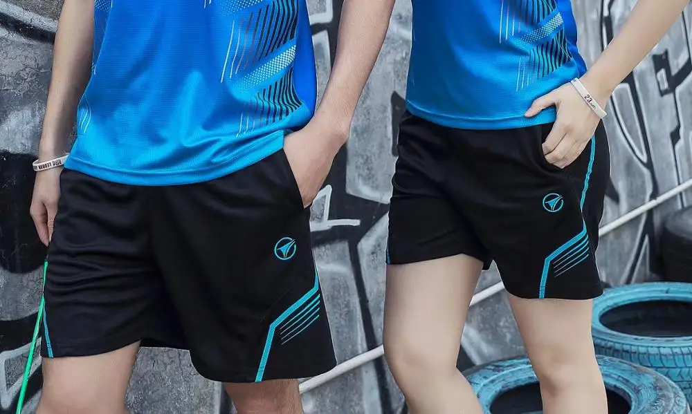 New Professional Quick Dry Men kids sport shorts Women Tennis Badminton Table Tennis shorts , Running Fitness Gym shorts