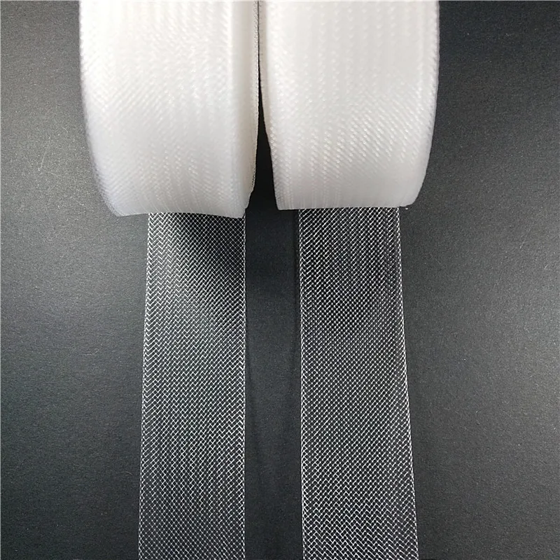 300yards by Roll 0.3-2cm Soft Polyester Hair Horse Mesh Braid Ribbon Great for the Bottom of Skirts or Wedding Dress