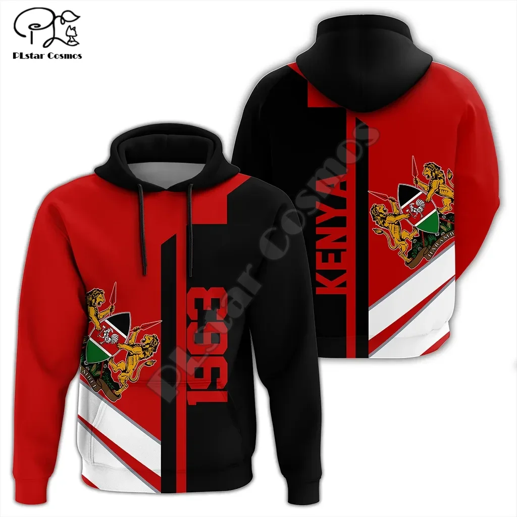 

PLstar Cosmos Newest Africa Kenya Country Flag Tribe Culture Tattoo Pullover 3DPrint Men/Women Harajuku Funny Casual Hoodies B11