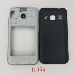 Phone Middle Frame Back Cover For Samsung J1 Mini J105H J105F J105M J105 New Housing Chassis With Rear Panel Battery Door