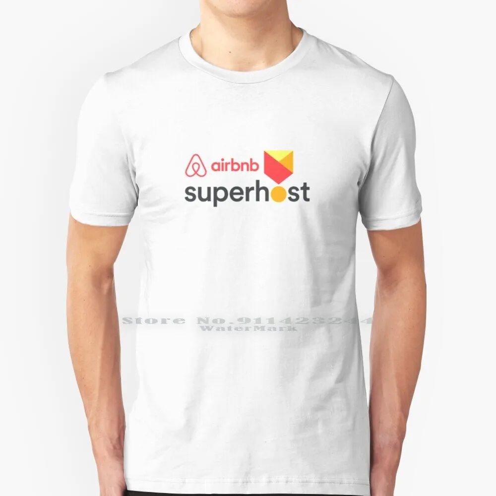 Airbnb Superhost T Shirt Cotton 6XL Airbnb Superhost Vacation Rental Airbnb Logo Guest Traveling Entrepreneur Money Business