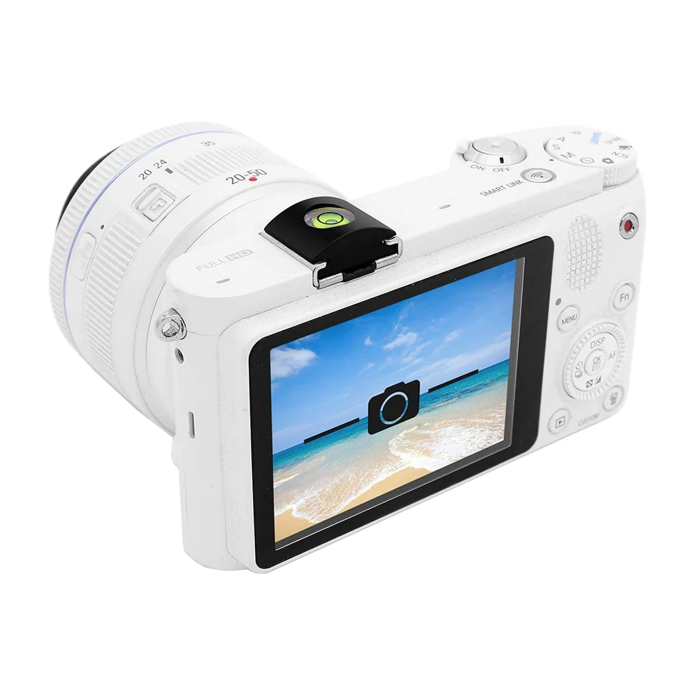 4 PACK Hot Shoe Cover Bubble Spirit Level Protector Cover for Canon Nikon Olympus Panasonic Pentax Fujifilm DSLR SLR Camera