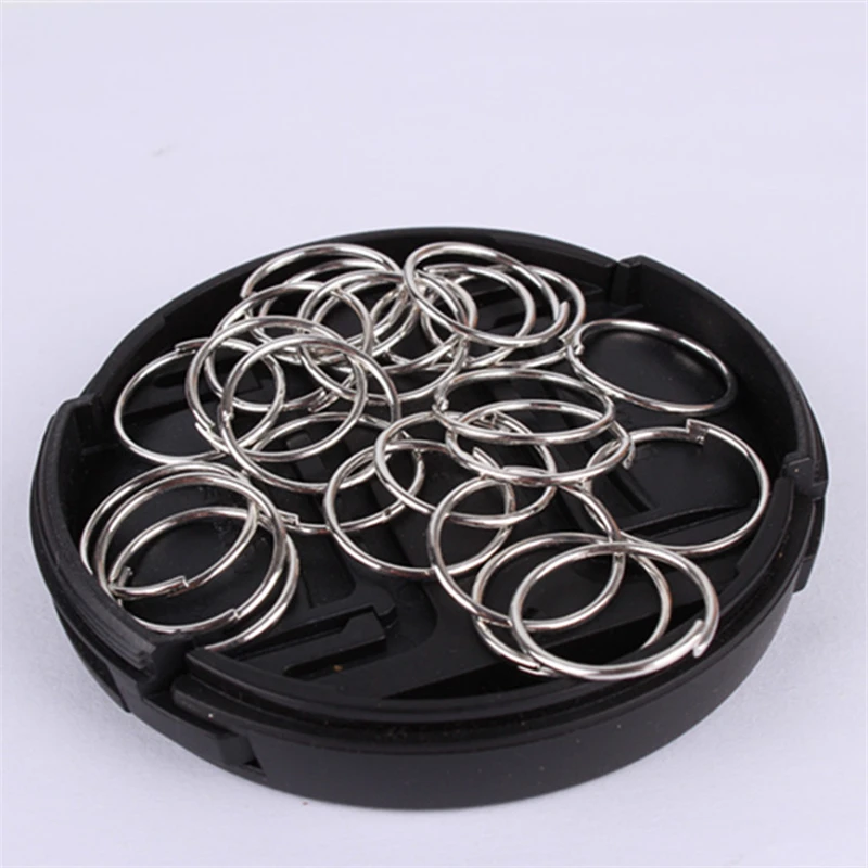 100pcs 14mm Hair Braid Rings Accessories Clips for Women and Girls Dreadlocks Beads Set Color Gold/Sliver/Deep Copper Hair Rings