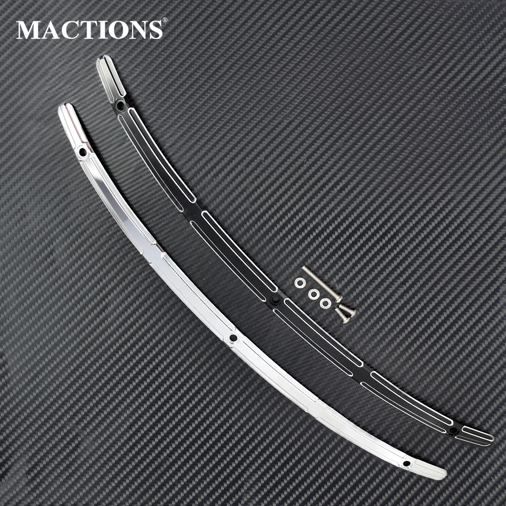 

Motorcycle Windscreen Windshield Trim CNC For Harley Touring Electra Glide Ultra Limited Street Tri Glide FLHX 2014 2015 2016-Up