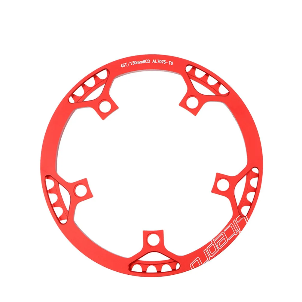 Litepro BMX Bicycle BCD130 Single Disc Gear Round Plate Crank 45/47/53/56 / 58T folding Bike Chainring Crank Chainring