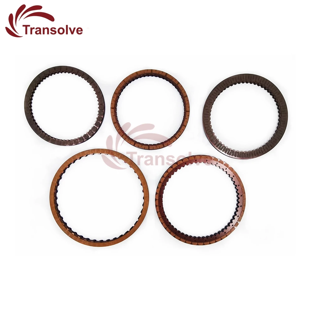 

Auto Transmission Friction Kit Clutch Plates Fit For VW Jetta Santana TF65-SN 09G 2014-ON Car Accessories Transolve B129880G