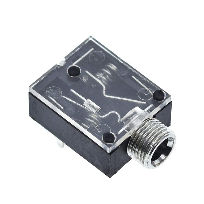 10 Stück, heiß begehrt, 5-polige 3,5-mm-Stereo-Audio-Buchse, PCB-Panelmontage für Kopfhörer mit Mutter, PJ-324M + 3,5-mm-Stereo-Audiostecker – Detail 5