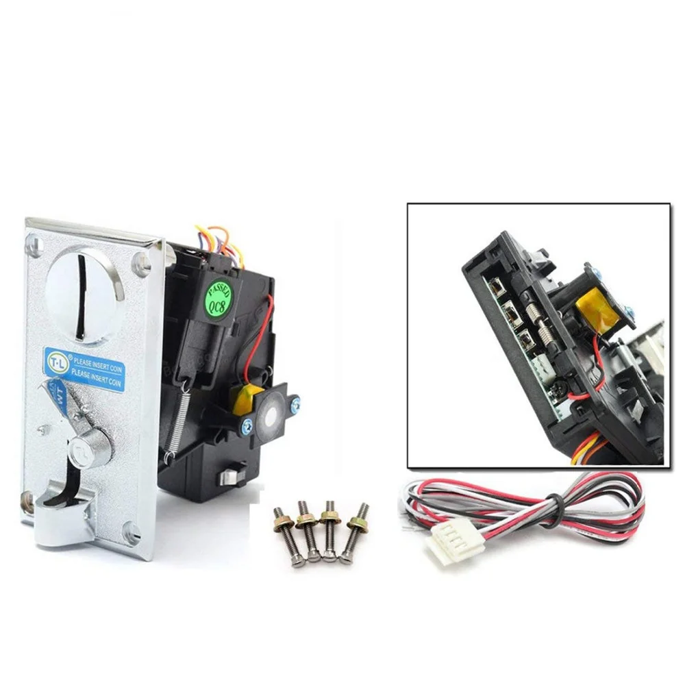 CPU Multi Coin Acceptor voor automaat, muntautomaat, massagestoel, Arcade Jamma videogame, enz., TW-1131 - afbeelding 2