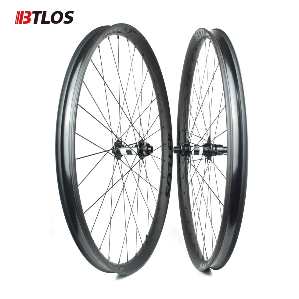 

34mm inner width 29er Asymmetric carbon light wheels mtb wheelset tubeless Mountain bicycle WM-i34A-9