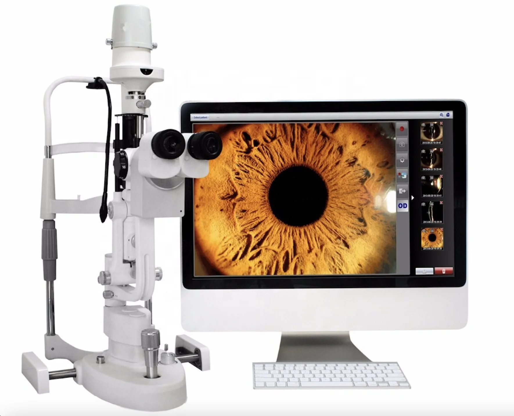 Phoenix-adaptador divisor de haz de cámara, sistema de módulo de imagen de lámpara de hendidura Digital para prueba de visión ocular, uso médico, PC, imagen HD, 2021