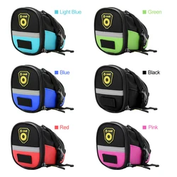 B-soul Nylon Waterproof Bicycle Bag Bike Waterproof Storage Saddle Bag Seat Cycling Tail Rear Pouch Bag Saddle Bag