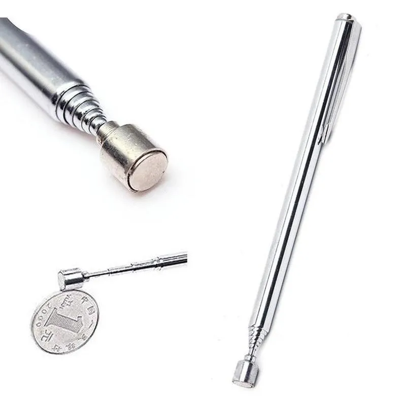 Magnetic Pointer Telescopic Magnet Pen Pick Up Rod Stick Extending Handheld Pick Up Mini Pen Retractable Portable Hand Tools Set