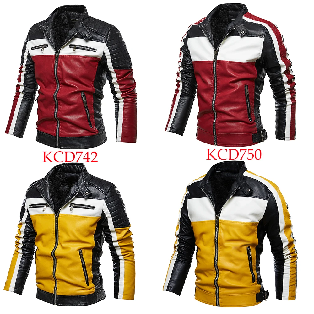 ジャケット・アウター [PCCVISION] 3MAN0N Biker Leather Jacket 51zetnvN5qL._SY350_QL65_.jpg
