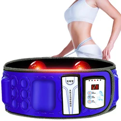 Rechargeable Wireless X5 Sauna Heating Slimming Massager Belt Belly Waist Anti Cellulite Weight Loss Fat Burner Therapy Massage