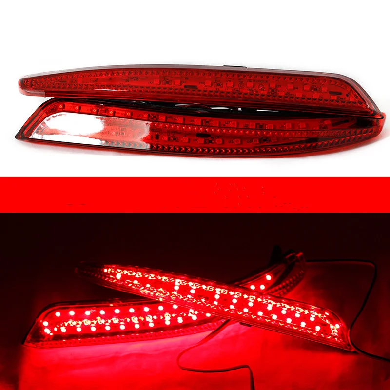 Osmrk Led brake light driving light reverse lamp assembly rear bumper lights for Nissan sylphy sentra 2006-19