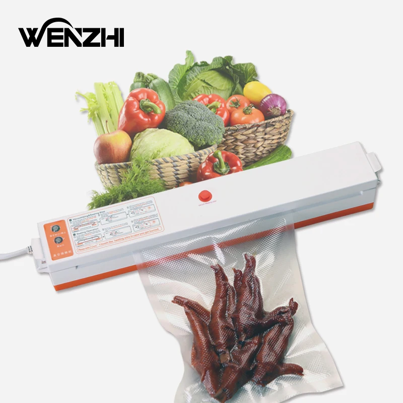 Vacuum Sealer Machine Kitchen Accessories For Storage Packaging Plastic Bag Food Motor Organization and Containers Household