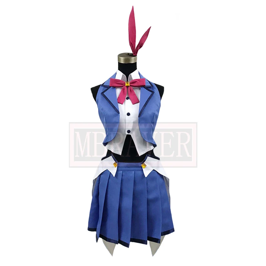 Anime VTuber Hololive Tokino Sora Cute Dress Daily Uniform Cosplay Costume Christmas Halloween Custom-made Any Size