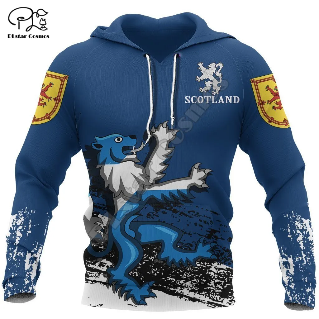 

PLstar Cosmos Scotland Flag National Emblem 3D Printed Hoodies Sweatshirts Zip Hoded For Men/Women Casual Streetwear Apparel S27