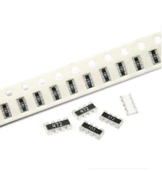 100pcs 5% 0603*4 RES 어레이 0R 0 OHMS 8P4R 칩 어레이 저항 네트워크 어레이(22R 33R 47R 49.9R 51R 56R 1K 2.2K 4.7K 10K 100K 1M