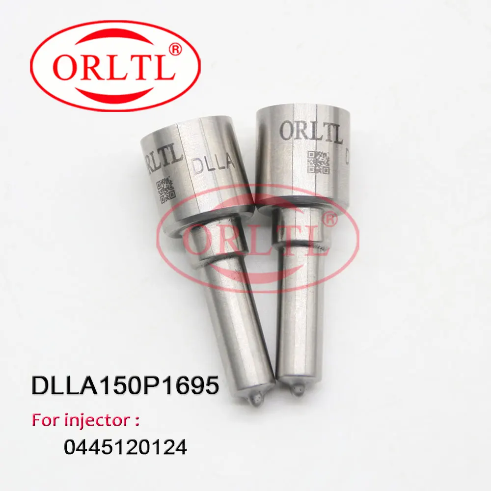 Common Rail Nozzle DLLA150P1695 (0 433 172 038) Diesel Nozzle DLLA 150 P 1695 (043317238) Valve F00RJ01657 For 0445120124