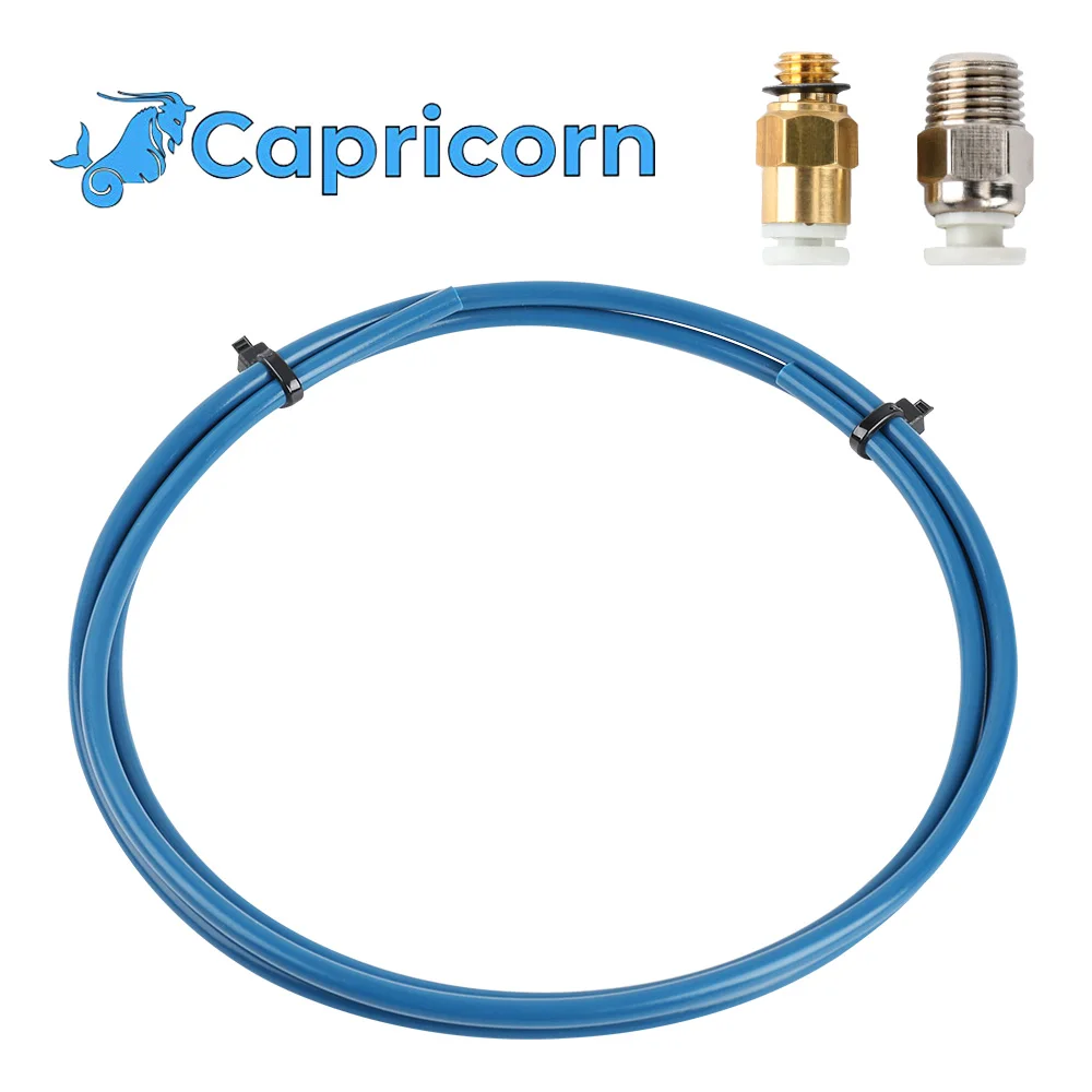 Capricorno Bowden tubi in PTFE serie XS 1M/2M per CREALITY 3D Ender-3 V2 1.75mm filamento nuove parti della stampante per tubi