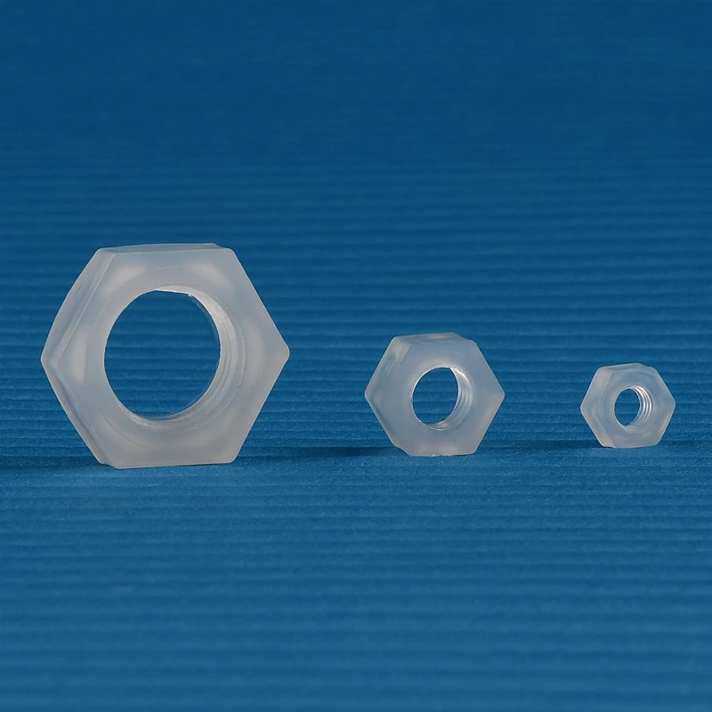 Food Grade PP Plastic Hex Nut Thread M6 M8 M10 M12 M14 M16/G1/8 G1/4 G3/8 G1/2 G3/4 Fastening Standard Parts Water Pipe Adapter