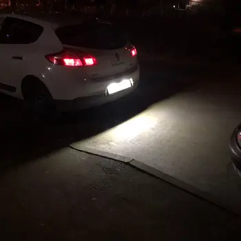 Pro Renault Clio 3 4 Twingo 2 Megane 2 3 Laguna 2 3 Vel Satis LED bez chyby Canbus RZS žárovky pro SPZ 10 nejlepší prodej Renault Clio 4 - №9