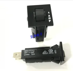 Te genuine w28-xq1a-4 thermal magnetic circuit breaker overload current protector amp fuse 4a32v