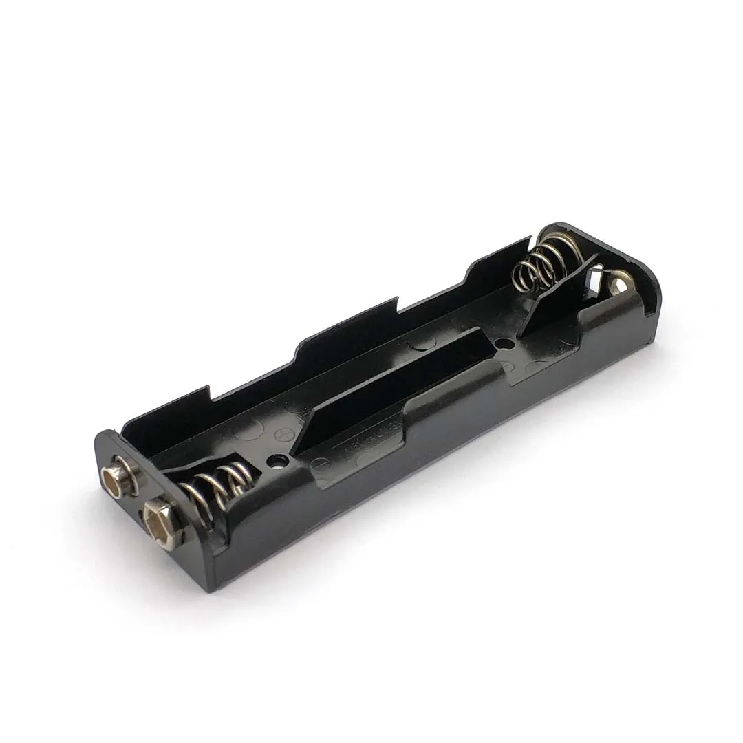 롱 스트립 타입 배터리 케이스 홀더, 뒷면 배터리 보관함, 버튼 배터리 박스, 4 X AA, 6V, 9V