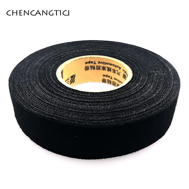 1 Pcs Heat-Resistant Fabric Adhesive Wiring Harness Tape Looms Fabric Cloth Adhesive Tapes Cable Protection