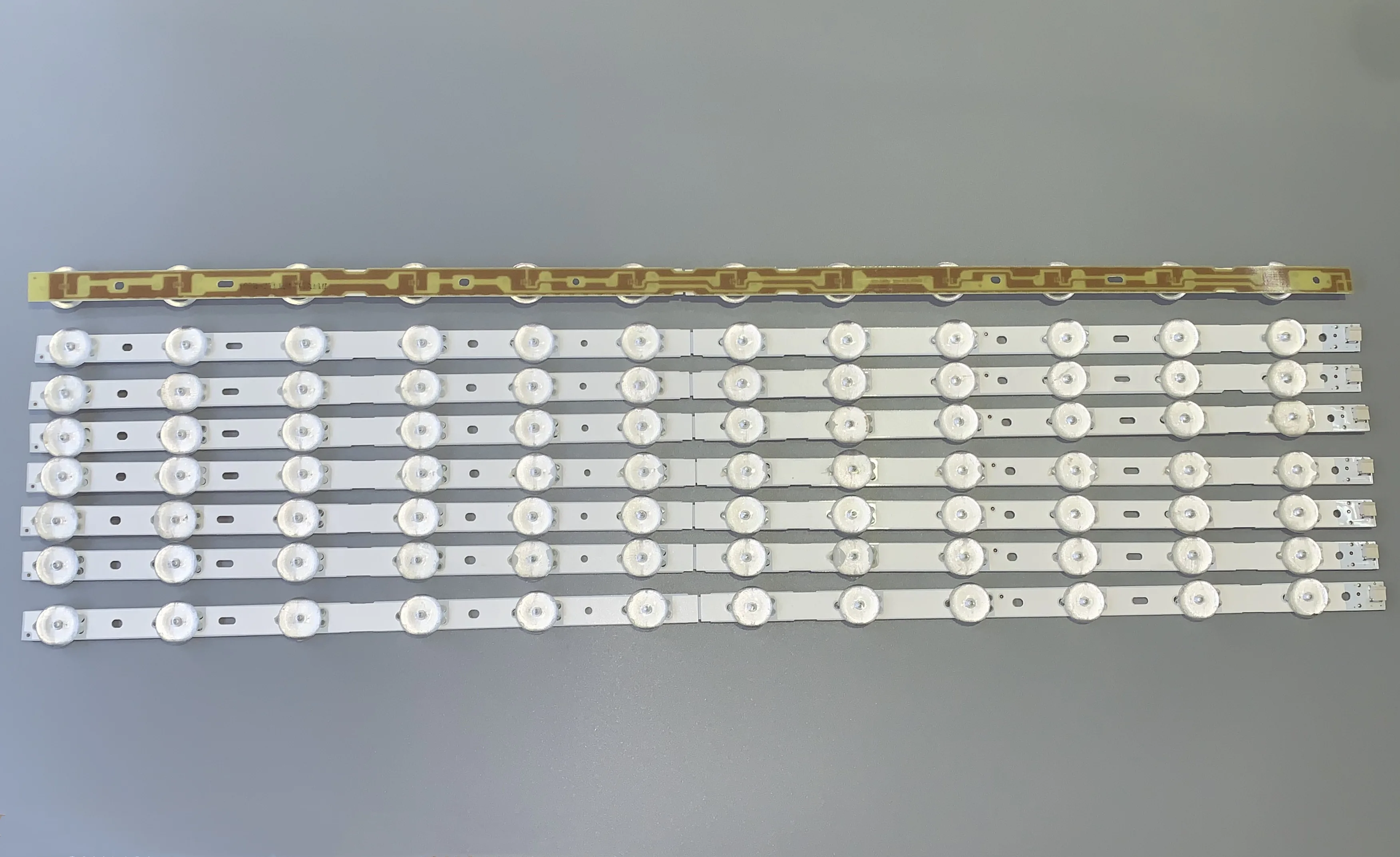 Retroiluminação led para tv, original, 47 polegadas, tamanhos de 20 cm, 55cm, 3v