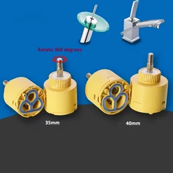 1 stücke 35mm/40mm Wasser Mischbatterie Wasserhahn Patrone Keramik Spool Ventil Core Küche Bad Becken Wasserhahn reparatur Teile