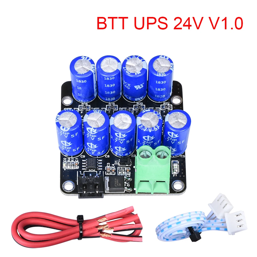 

3D Printer Parts BTT UPS 24V V1.0 Module Resume Printing While Power Off Module MINI UPS V2.0 For Ender 3 SKR V1.3 PRO mini E3