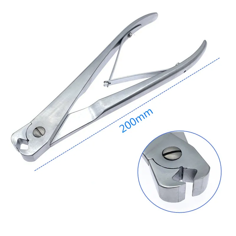 Sharp steel wire cutter Kirschner Wire Cutter Bone scissors Stainless steel Orthopedic scissors pet Veterinary Instruments