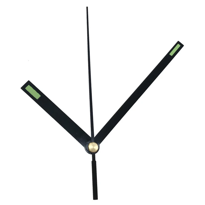 10sets hotsale DIY Quartz Watch Wall Clock Precision shaft Movement Mechanism Luminous hands Parts Repair Essential Accessories