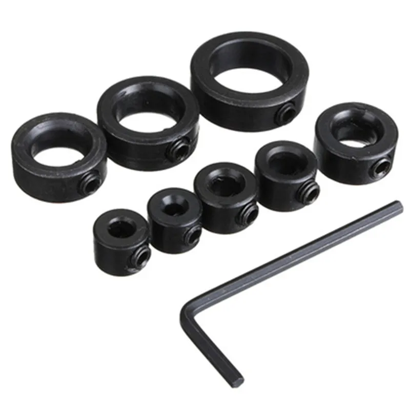 3-16Mm Mũi Hạn Chế Vòng Chặn Độ Sâu Cổ Định Vị Kẹp Cho Vòng Dowels Định Vị Độ Sâu Định Vị Với nhỏ Cờ Lê