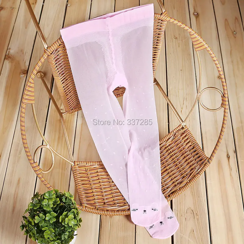 Neue Sommer Ultra-Dünne Kinder Baby Mädchen Strumpfhosen Transparente Niedliche Katzenmuster Strumpfhose Kinderstrümpfe für Baby Mädchen – Detail 28