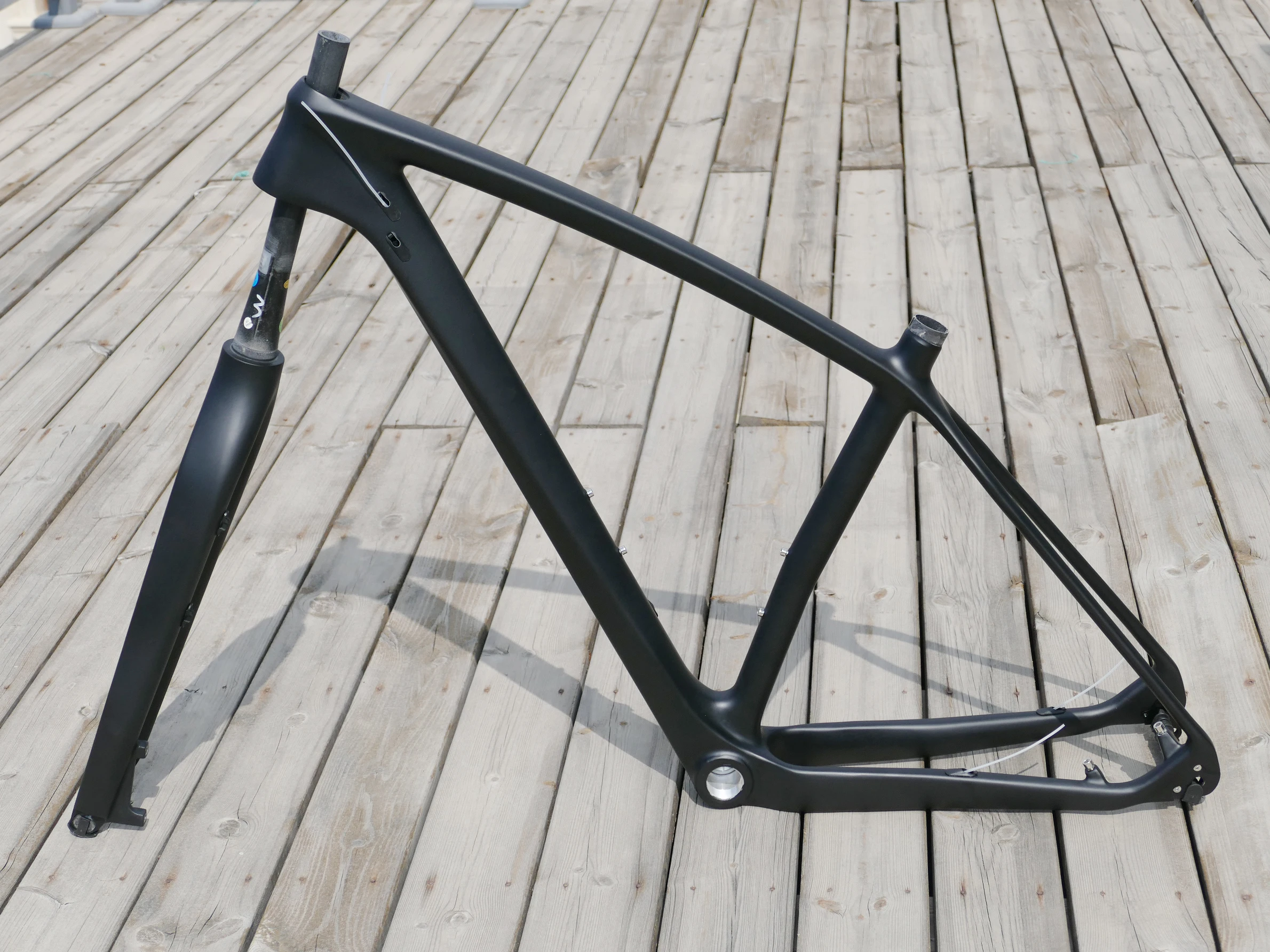 

Full Carbon 29ER MTB Frame & Fork UD Carbon Matt MTB Mountain Bike Bicycle Cycling Frameset Thru Axle 142 * 12mm / QR 135mm