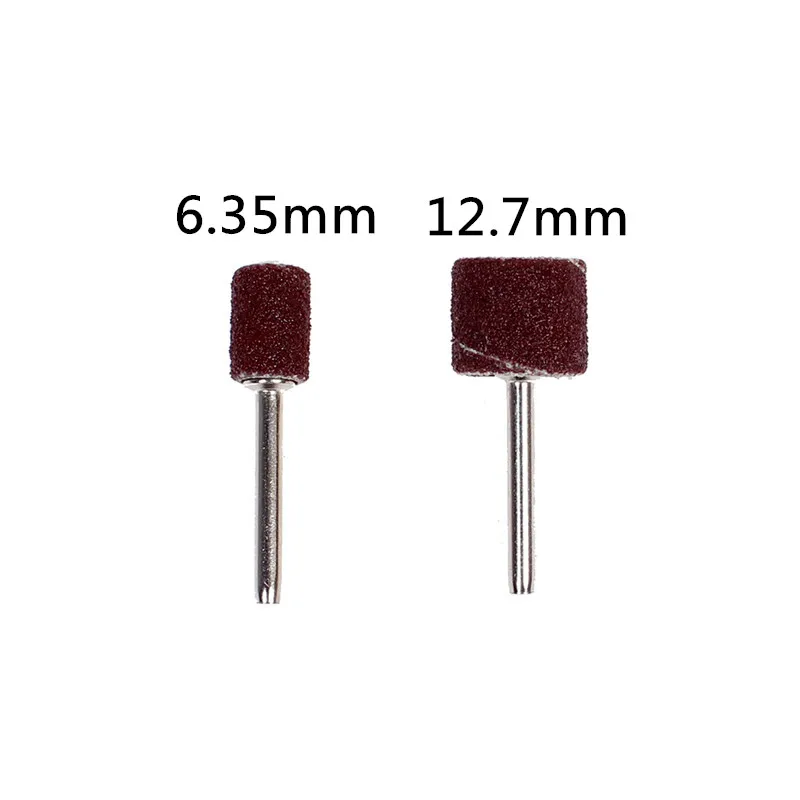 102 Cái/bộ 80 120 180 240 320 400 600 Nhám Trống Chà Nhám Bộ 1/2 1/4 Inch Cát Mandrels Phù Hợp Với dremel Nail Khoan Dụng Cụ Quay