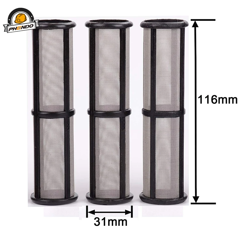PHENDO Bơm Đa Tạp Lọc 243080/2430981 Tác Phẩm Với GRC 190ES, 210ES 395 St Pro Máy Phun Khí Mỹ 60/100 Dạng Lưới