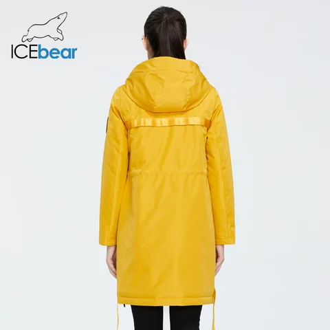 Женское пальто ICEbear с утеплителем, стильное и теплое — фото устройства