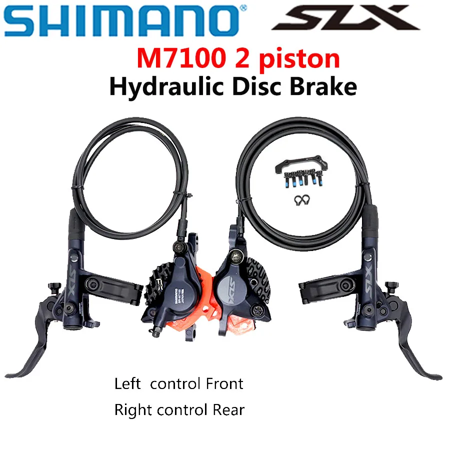 Shimano SLX Brake M7100 2 Piston M7120 4 Piston Mountain Bike