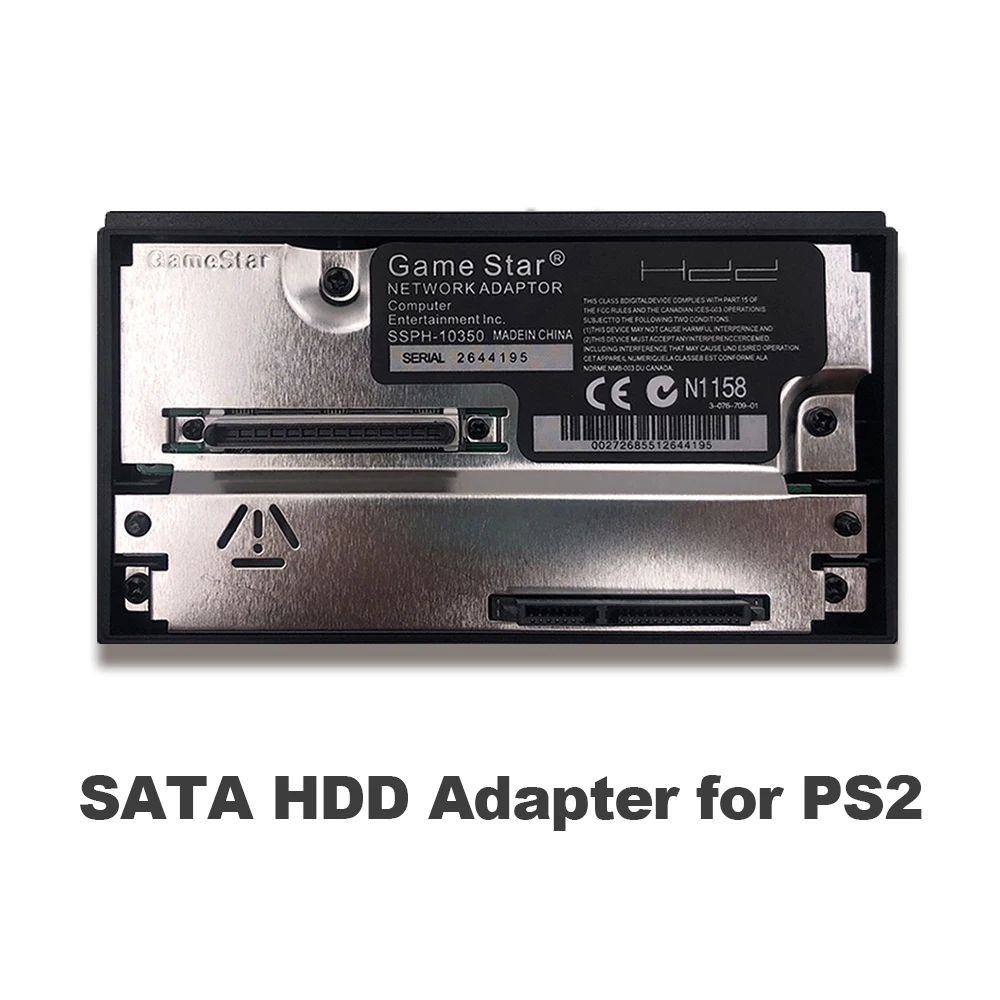 BitFunx-/05/2019 durs SATA de 3.5 pouces, 80 Go/320 Go/500 Go/1 To/2 To avec jeux PS2 + carte mémoire FMCB V1.966 pour PS2 + adaptateur HDD SATA
