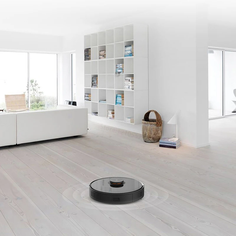 XIAOMI MIJIA Household Anti-Winding Sweeping & Dragging Robot Vacuum Cleaners 8000Pa Suction Power 5200mAh LDS Laser Navigation