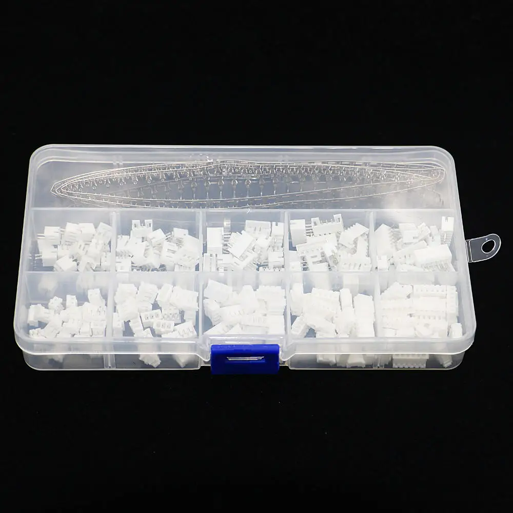 350Pcs XH2.54 2P 3P 4P 5P 6 Pin 2.54Mm Terminal Kit/Perumahan/Pin Header JST Connector Wire Konektor Adaptor XH Kit