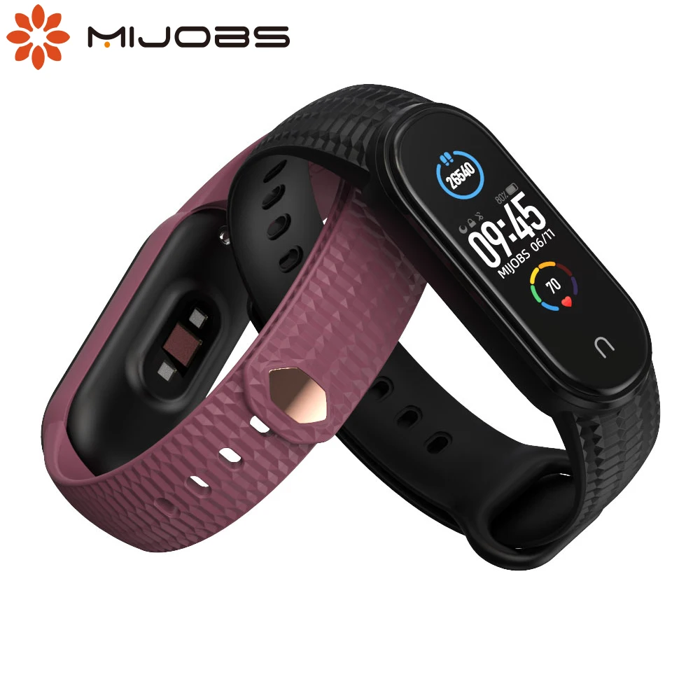 Strap for Mi Band 7 6 5 4 3 Global Bracelet for Miband 4 Translucent Wristband for Mi 5 Smart Band 5 4 3 Pulseira Silicone Band