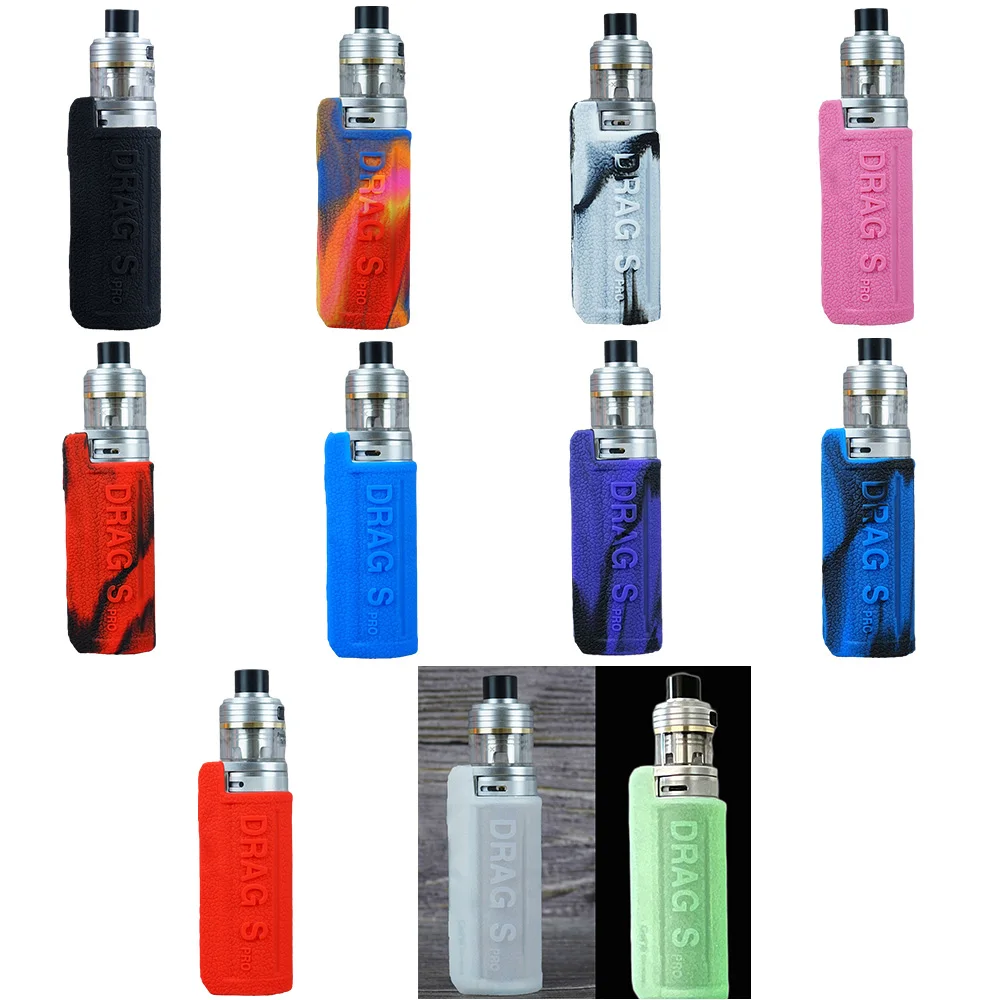 حافظة واقية من نسيج السيليكون لـ Vape ، غطاء جلدي ، جل ملفوف ModShield ، حافظة فقط لمجموعة سحب S Pro