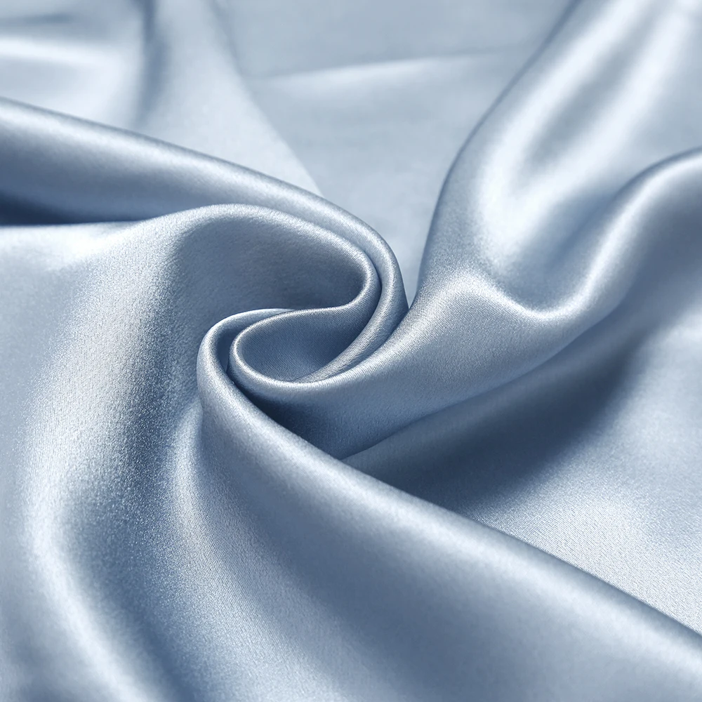 SISISILK Quality Assured 19MM Washable 100% Mulberry Pure Natural Silk Fabric For Clothing or Pillowcase